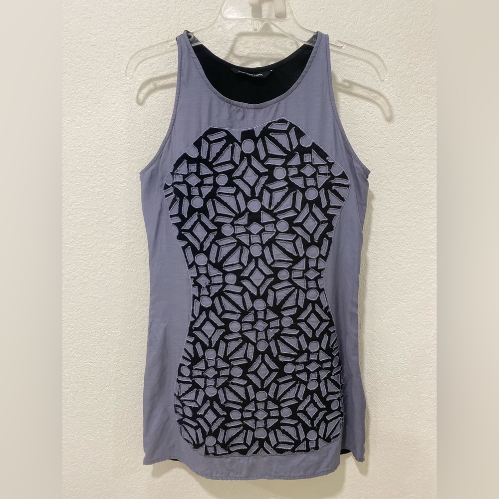 KAS New York Abstract Mini Dress